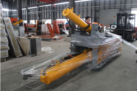 Scrap metal baler