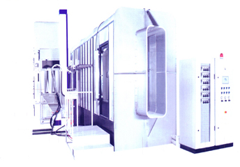 Powder coating line